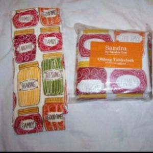 KITCHEN TOWEL Mason Jars Harvest Fall Farmhouse 3 Pc